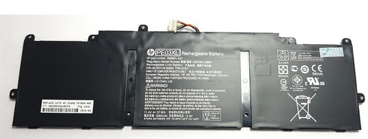 HP Original PE03XL PE03 Laptop Battery for HSTNN-LB6M CHROMEBOOK 11 G4-T9H52AV 11-2102TU Chromebook 11 G3 11 G4 766801-851 11 G3-J4U53EA HSTNN-PB6J TPN-Q151