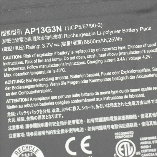 Acer AP13G3N 1ICP5/67/90-2 Laptop battery for Acer Iconia W3-810 Tablet 8 W3-810P W3810P Series