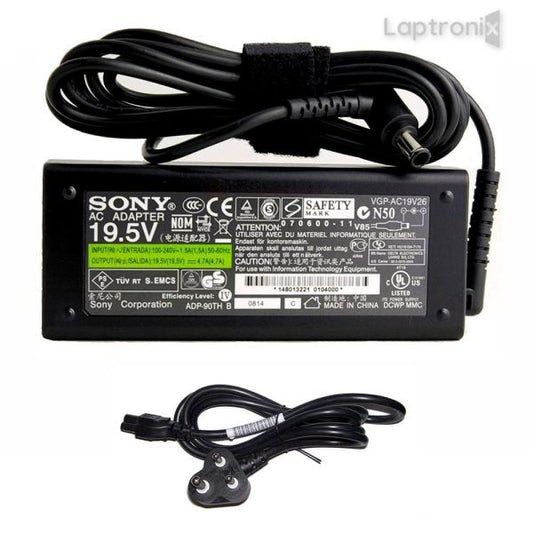 Sony 19.5V 4.7A 90W (6.5mm*4.4mm) Laptop Adapter for Limited Edition 007, VAIO VGN-Z11MN/B