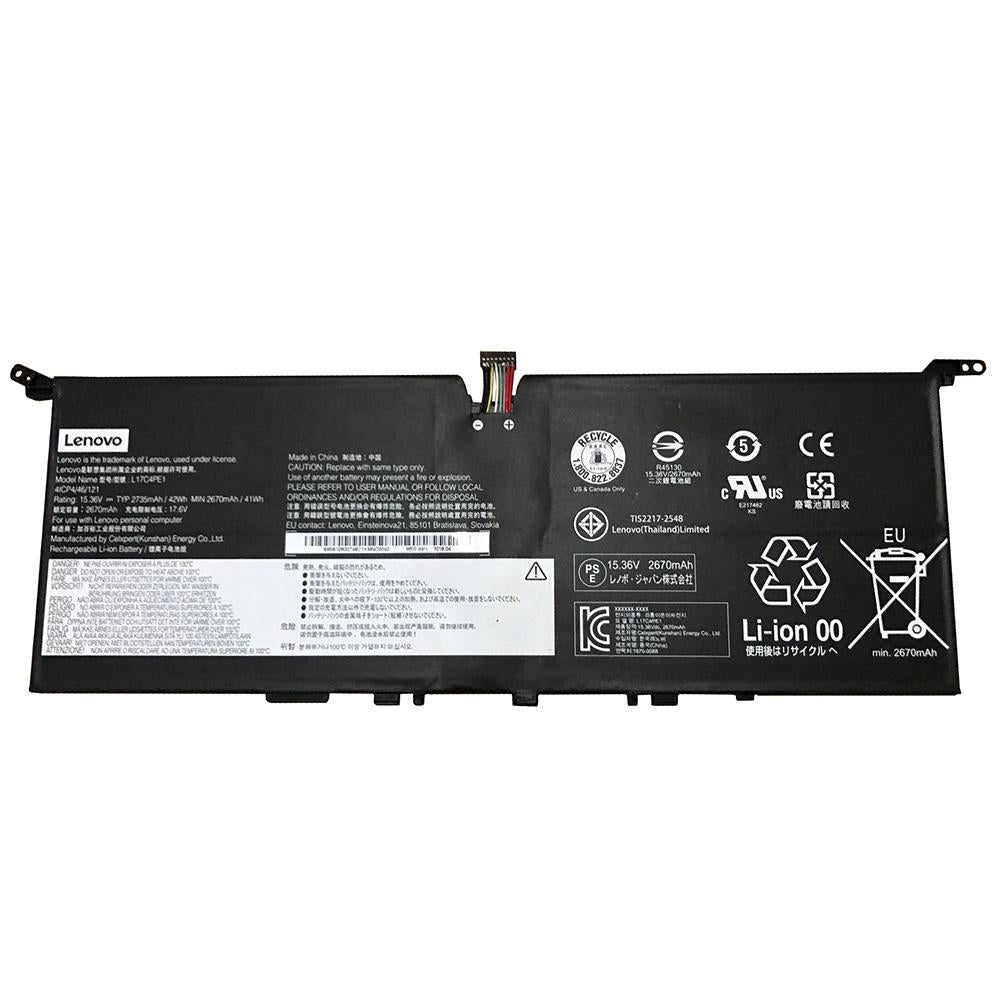 Lenovo L17C4PE1 Original Laptop Battery for IdeaPad 730S-13IWL-81JB IDEAPAD 730S 13 Yoga S730-13IWL(81J0) SB10W67305 5B10R32749 5B10W67274