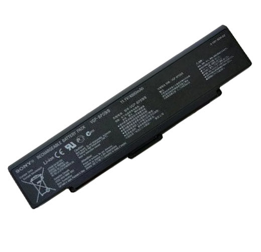 SONY VAIO VGN-NR160N/S, VGN-CR19VN/B, VGP-BPS9(SILVER), VGP-BPS10 REPLACEMENT LAPTOP BATTERY