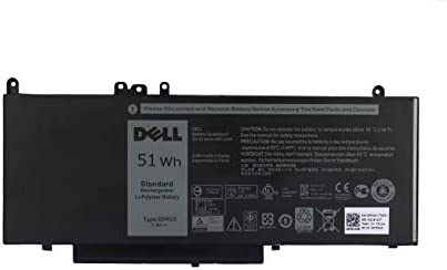 REPLACEMENT DELL LATITUDE G5M10 51WH E5450 E5470 E5550 E5570 (G5M10, 0WYJC2, 8V5GX) REPLACEMENT LAPTOP BATTERY