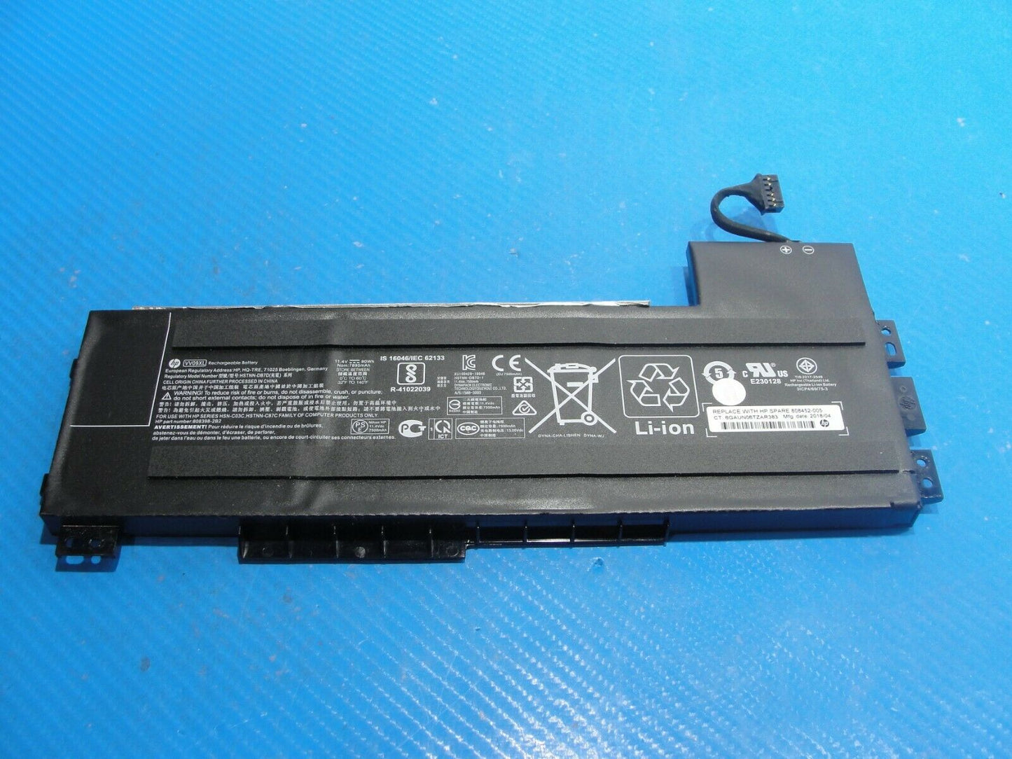 HP VV09XL Original Laptop Battery for HSTNN-DB7D 808452-001 ZBook 15 G4