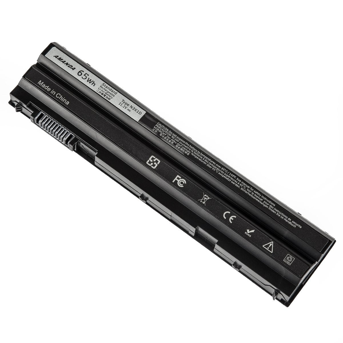 65WH REPLACEMENT N3X1D 96JC9 DELL LATITUDE E6540 E6440 E5530 E5430 E6520 E6420 PRECISION M2800 REPLACEMENT LAPTOP BATTERY