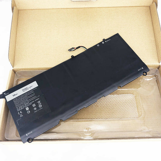 90V7W Battery for Dell XPS 13 9343 9350 JD25G JHXPY 5K9CP DIN02 RWT1R 0N7T6 - 7.6V 56Wh