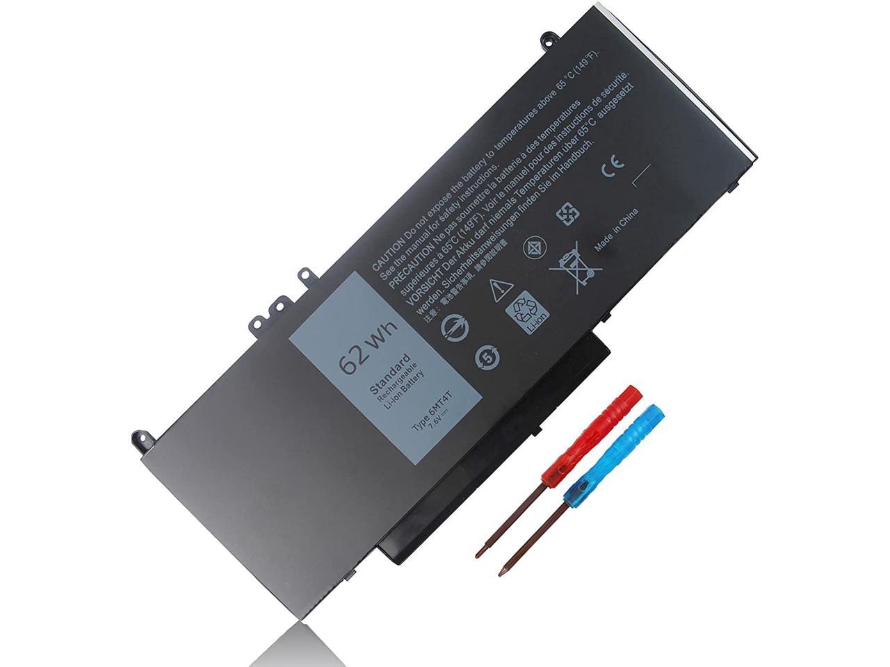 7.6V 62WH REPLACEMENT LAPTOP BATTERY 6MT4T 7V69Y TXF9M 79VRK COMPATIBLE WITH DELL LATITUDE 14 5470 E5470 15 5570 E5570 15 3510 M3510