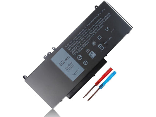 7.6V 62WH REPLACEMENT LAPTOP BATTERY 6MT4T 7V69Y TXF9M 79VRK COMPATIBLE WITH DELL LATITUDE 14 5470 E5470 15 5570 E5570 15 3510 M3510