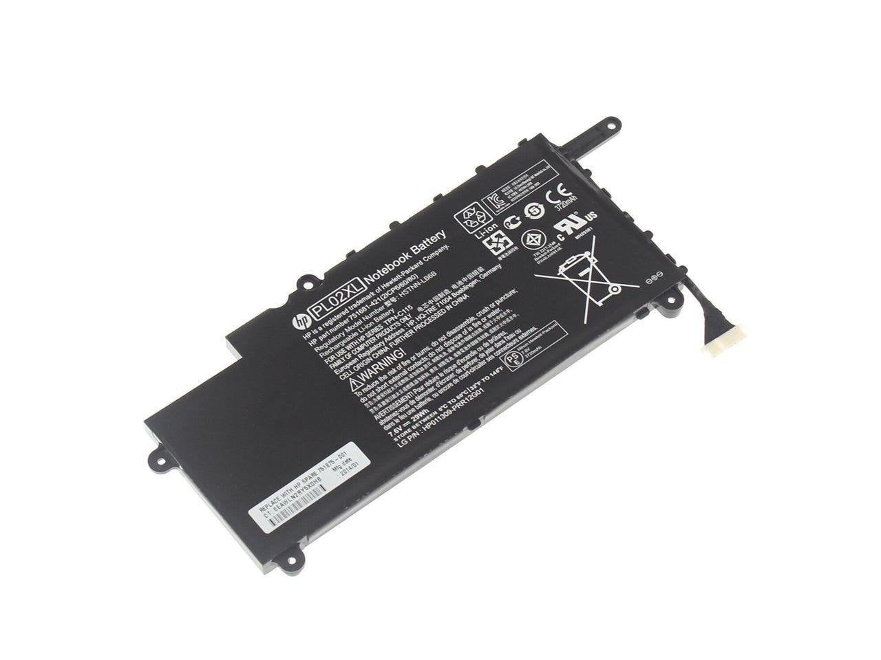 HP Original PL02XL Laptop Battery for 751875-005 HSTNN-DB6B 21CP6/60/80 PAVILION 11N050ND Pavilion x360 11-n014tu Pavilion X360 11-N010EA PAVILION 11-N032TU