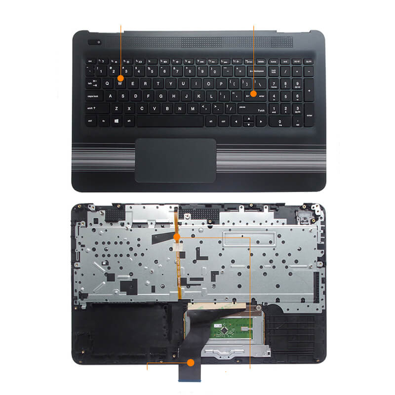 HP Pavilion 15-AU 856040-001 TPN-Q175 US Layout Laptop Keyboard with Backlight