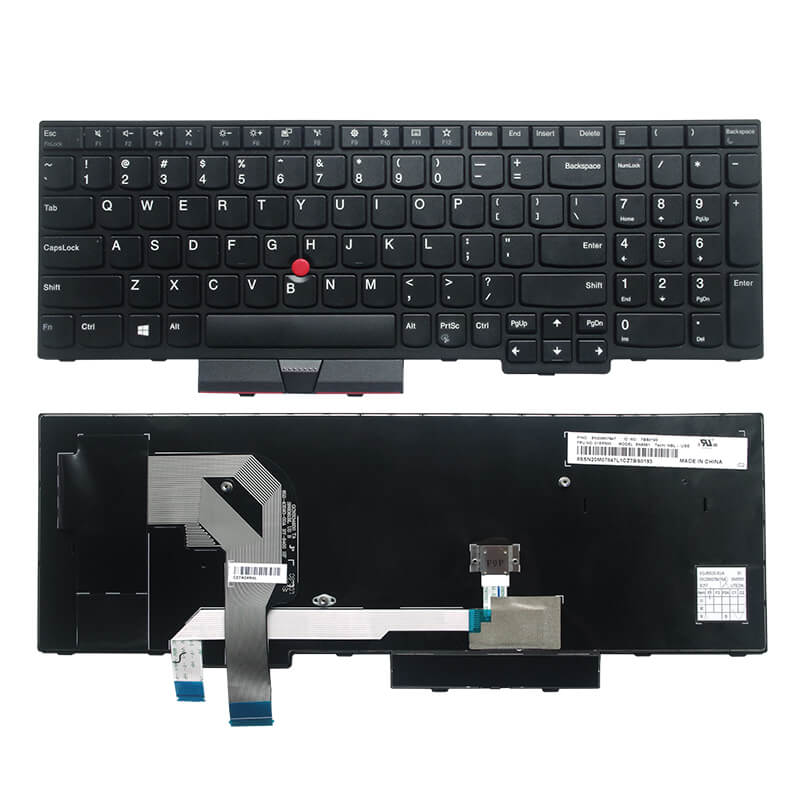 Lenovo ThinkPad T570 SN20M07960 P52S US Layout Laptop Keyboard with Pointer