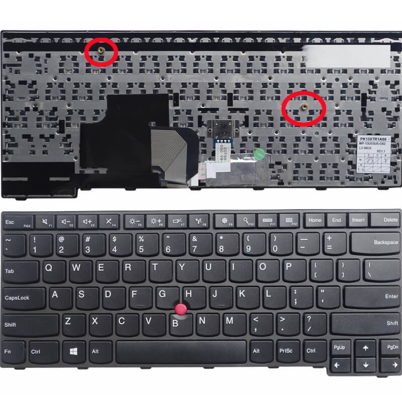Lenovo Thinkpad E450 04X6101 W450 US Layout Laptop Keyboard with Pointer