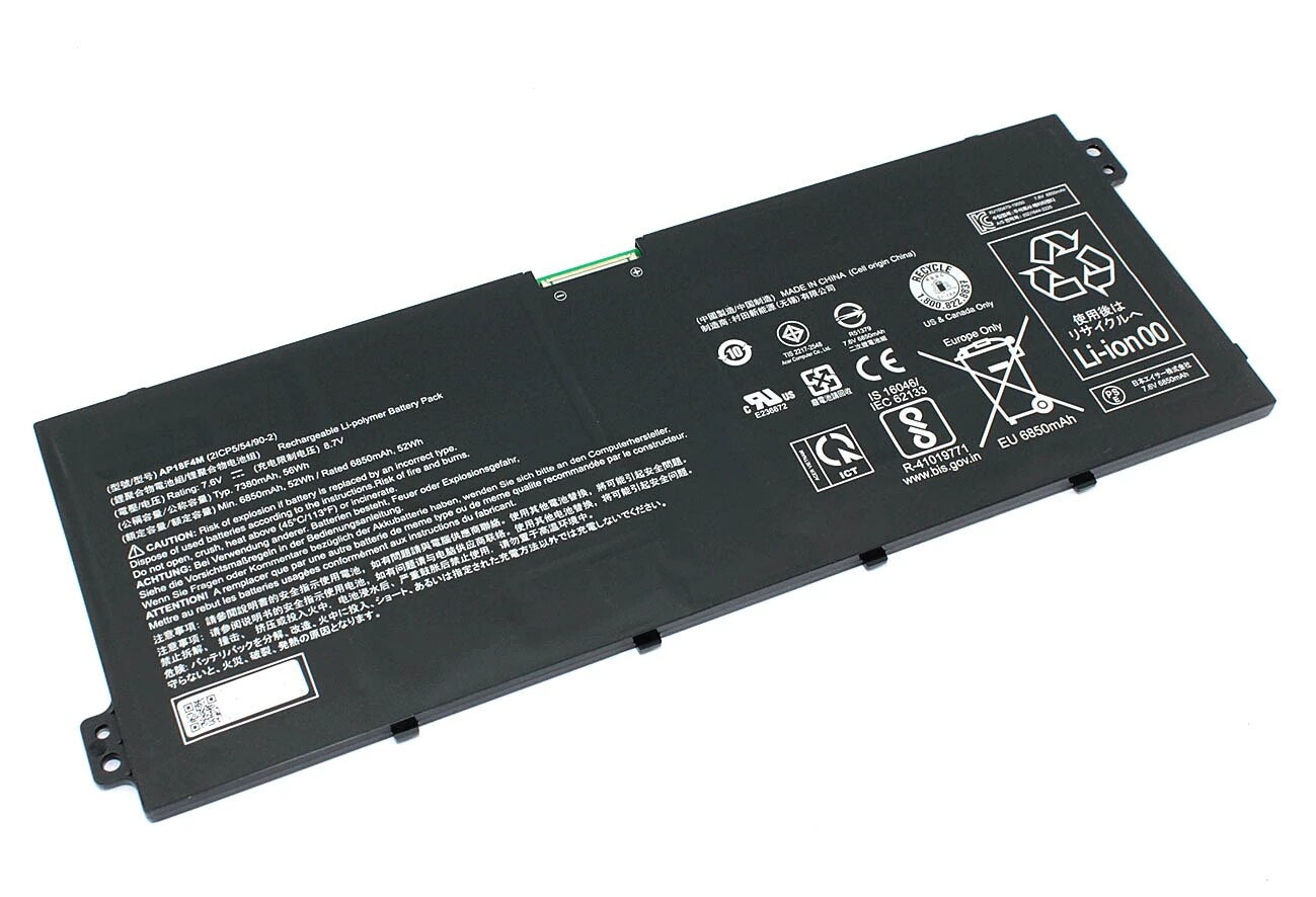 AP18F4M REPLACEMENT ACER CHROMEBOOK 715 CB715-1WT-56GW, CHROMEBOOK 715 CB715-1W-39XC REPLACEMENT LAPTOP BATTERY
