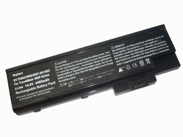 REPLACEMENT LAPTOP BATTERY FOR ACER ASPIRE 5000 TRAVELMATE 4000 SERIES