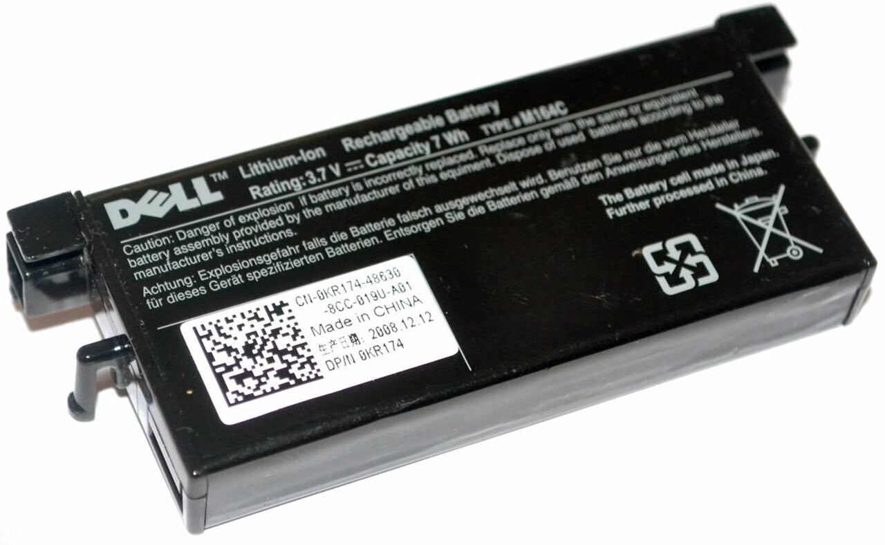 Dell M164C M9602 Original Laptop Battery for GC9R0 KR174 X8483 PERC 5/E PERC 6/E PERC H700 PERC H800