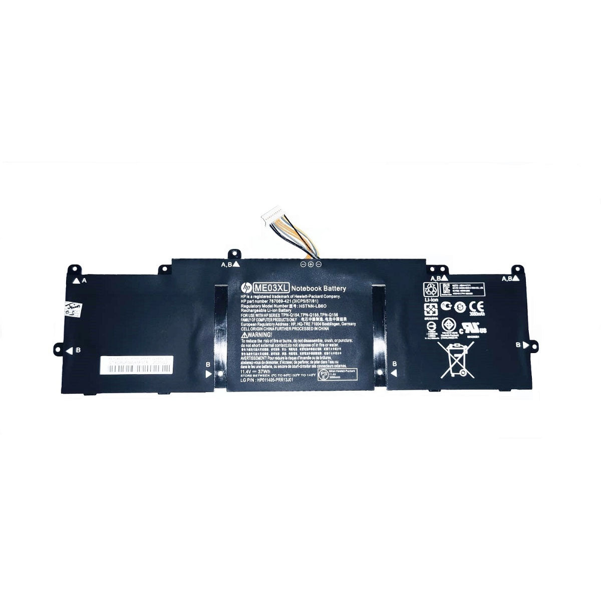 HP ME03XL Original Laptop Battery for HP Stream 11 13-C010NR Notebook 787521-005 HSTNN-UB6M