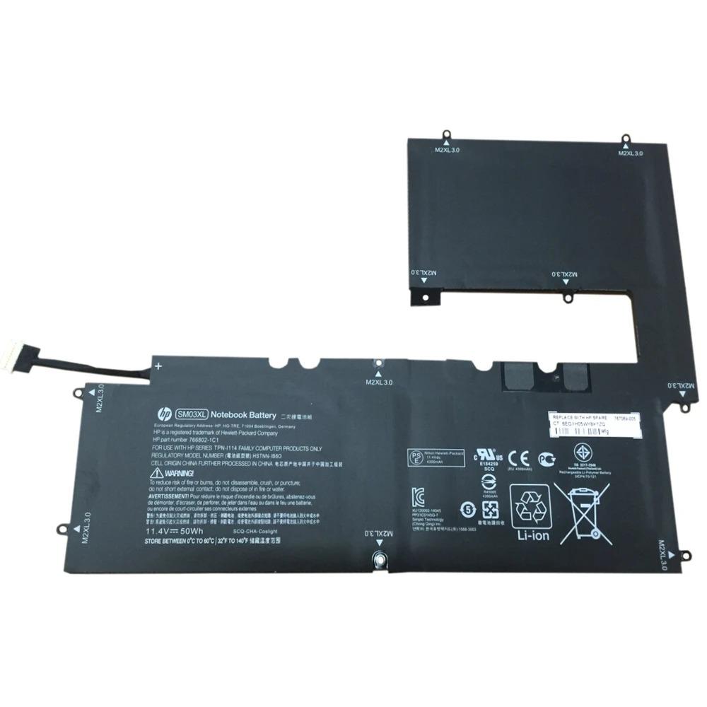 HP SM03XL Original Laptop Battery for 466802-121 HSTNN-IB60 766802-1C1 TPN-l114 Envy X2 15-C X2 15-C011DX x2 15-c050sa