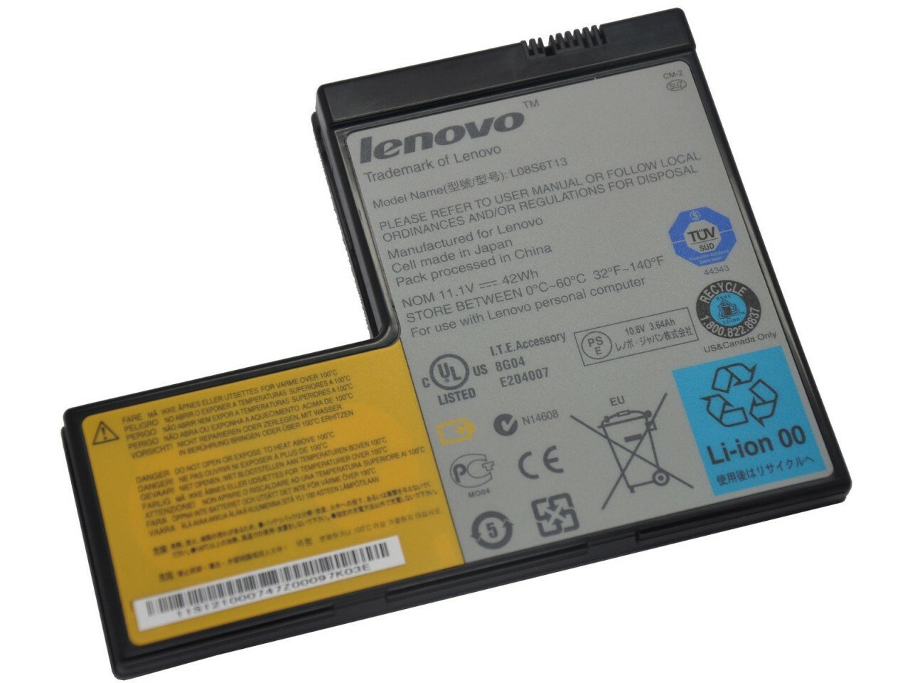 Lenovo L08S6T13 Original Laptop Battery for IBM Y650 Y650A Lenovo Ideapad Y650 4185 Series