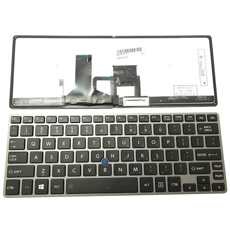 Toshiba Portege Z30 4B.NAJ05.001 Z30-A-00U US Layout Laptop Keyboard with Backlight and Pointer
