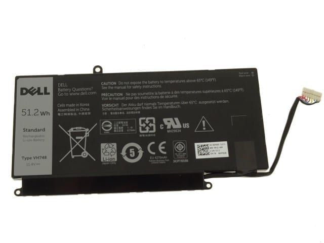 Dell VH748 Original Laptop Battery for 6PHG8 P41G P41G001 P41G002 TWRRK Dell Inspiron 14-5439 Vostro 5460 5470 5560 Vostro 14-5480 Vostro 5460D-1318 Vostro 5470R-1528 Vostro 5470D-1728, Vostro 5470D-1528