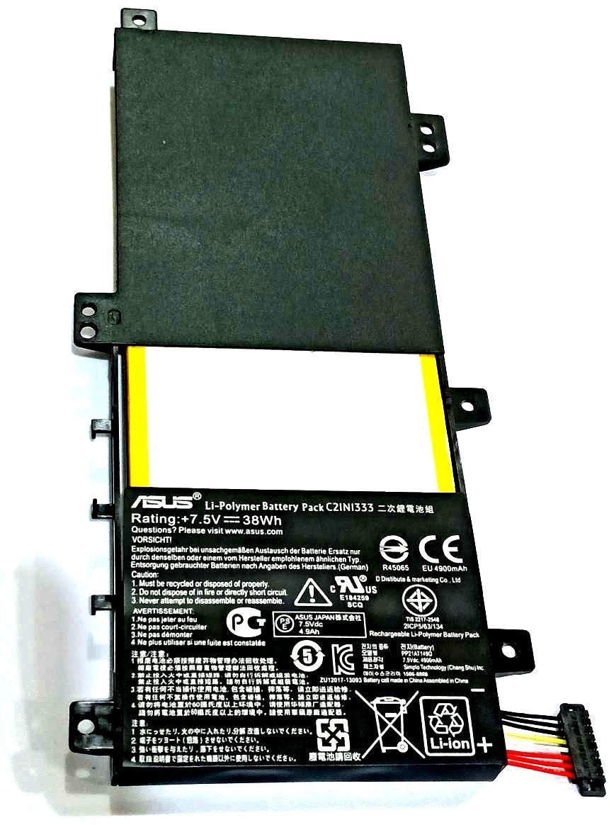 Asus C21NI333 Original Laptop Battery for 0B200-00860000 2ICP4/63/134 PP21LG150Q-1 R554LA R554LA-RH31T R554LAB R554LD R554LJ TP550LJ1A TP550LJ-2B TP550LDCJ034H TP550LD-CJ055H