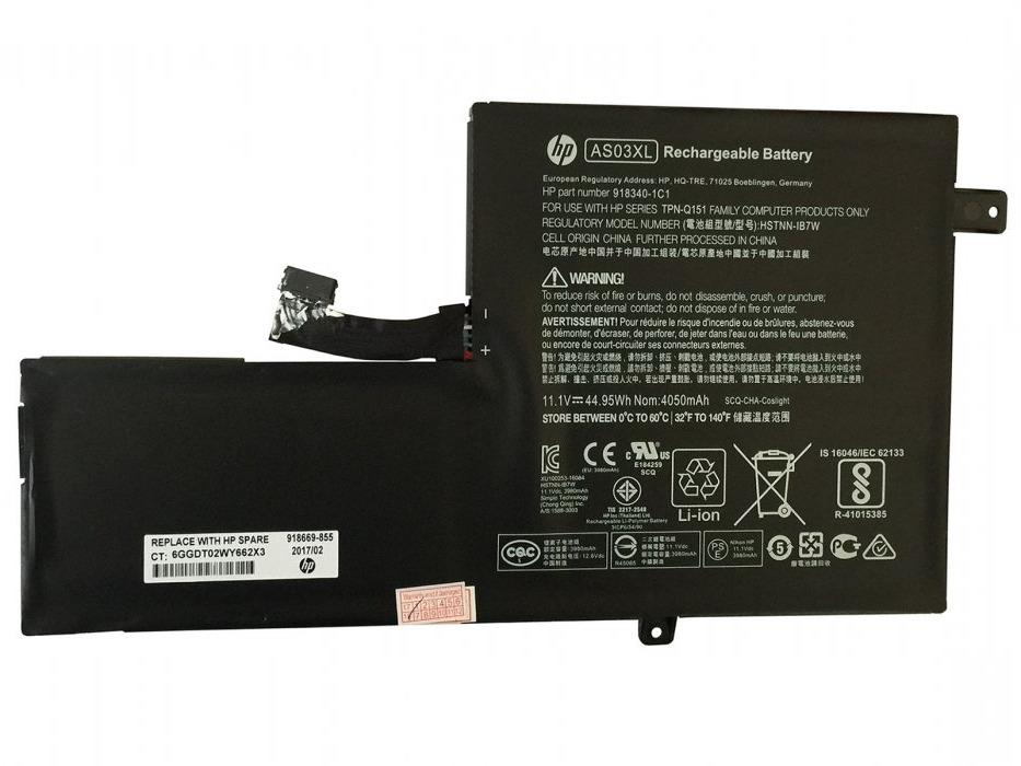 HP AS03XL Laptop Battery for 918340171 HSTNN-IB7W Chromebook 11 G5 EE 9183402C1