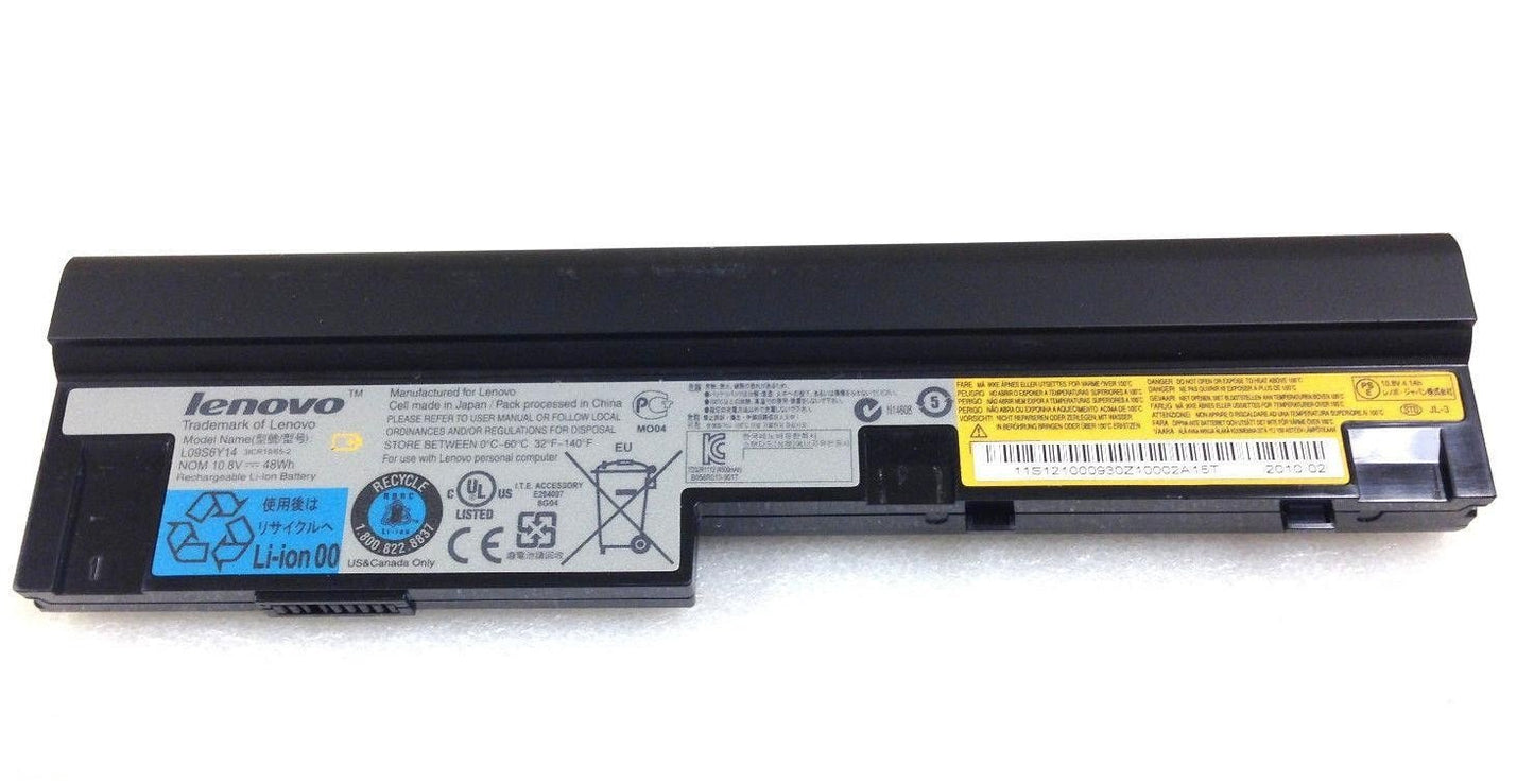 Lenovo L09S6Y14 3ICR19/66 Laptop Battery For 57Y6652 L09M6Y14 IdeaPad S100 IdeaPad U165-ATH IdeaPad S10-3 064738U