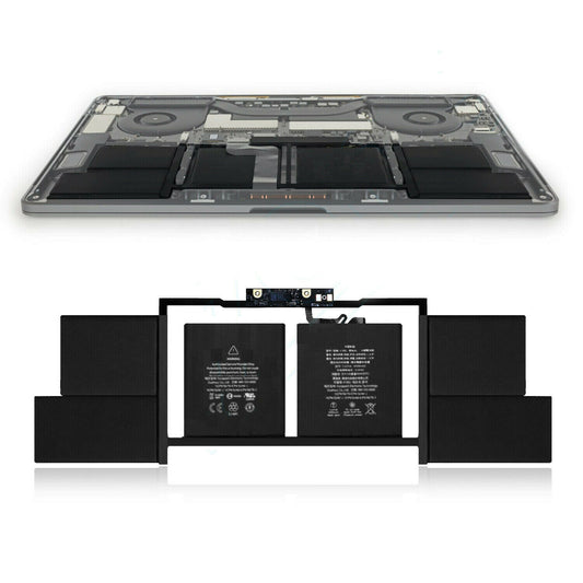 A1820 LAPTOP BATTERY REPLACEMENT FOR APPLE MACBOOK PRO 15" A1707 2016 2017 SERIES EMC 3072 EMC 3162 MLH32LL/A MLH42LL/A MPTR2LL/A MPTT2LL/A