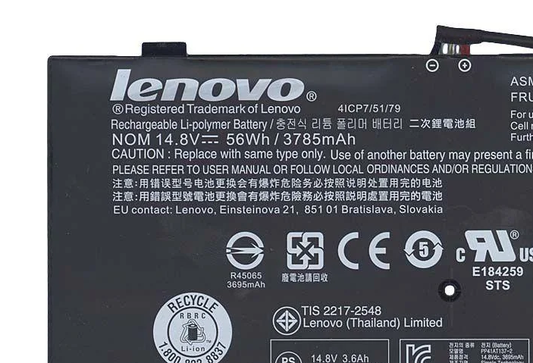 LENOVO 00HW001 SB10F46439 Original Laptop Battery for ThinkPad S5 Yoga(20DQ000ACD) ThinkPad S3(20AX000BCD)  S5 Yoga(20B3A03LCD) ThinkPad S3 Yoga 14