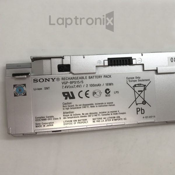 Sony VGP-BPS15 VGP-BPL15/S Original Laptop Battery for Sony Vaio VGN-P15G VAIO VGN-P530CH/R VAIO VGN-P92KS VAIO VGNP61S VAIO VGN-P688E/G VAIO VGP-CKP1W