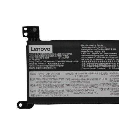 LENOVO L17M2PB7 Original Laptop Battery for SB10W67391 5B10Q71253 IdeaPad 314IIL05 2ICP6/55/90 IdeaPad 111ADA05 V14 ARE 82DQ0003ID