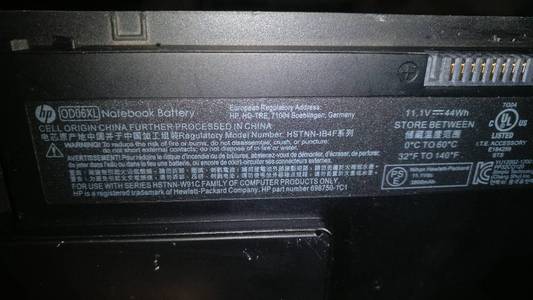 New HP OD06XL Original Battery For HSTNN-IB4F HQ-TRE H6L25AA HP IB4F EliteBook Revolve 810 G1 HSTNN-IB4F H6L25UT H6L25AA