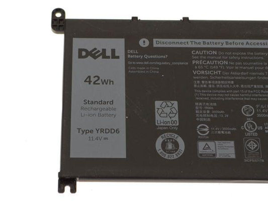 Dell YRDD6 Original Laptop Battery for Dell Inspiron 5485 5491 5493  Vostro 5481 5490 Series VM732 P62F P75F001