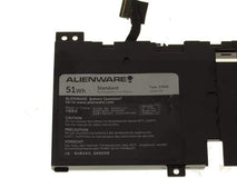 DELL 3V806 LAPTOP BATTERY for 62N2T N1WM4 alienware-13-r2 ALW13ED-2608 Alienware 13 Series