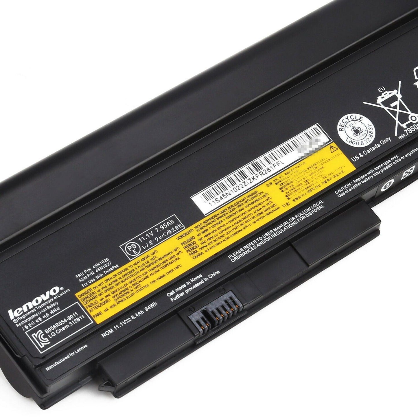 New Lenovo 45N1028 45N1029 44++ Laptop Battery for Lenovo ThinkPad X220T X230T ThinkPad X230 A36 ThinkPad X230 B66