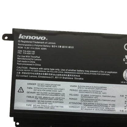 New Original Lenovo 45N1166 45N1167 Laptop Battery for 45N1164 45N1165 Lenovo ThinkPad S5 S530 S531 S540 ThinkPad S531(20B0) ThinkPad S540(20B30059GE) Series