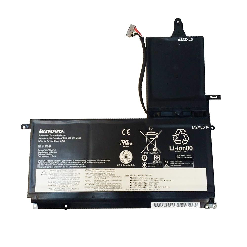 New Original Lenovo 45N1166 45N1167 Laptop Battery for 45N1164 45N1165 Lenovo ThinkPad S5 S530 S531 S540 ThinkPad S531(20B0) ThinkPad S540(20B30059GE) Series