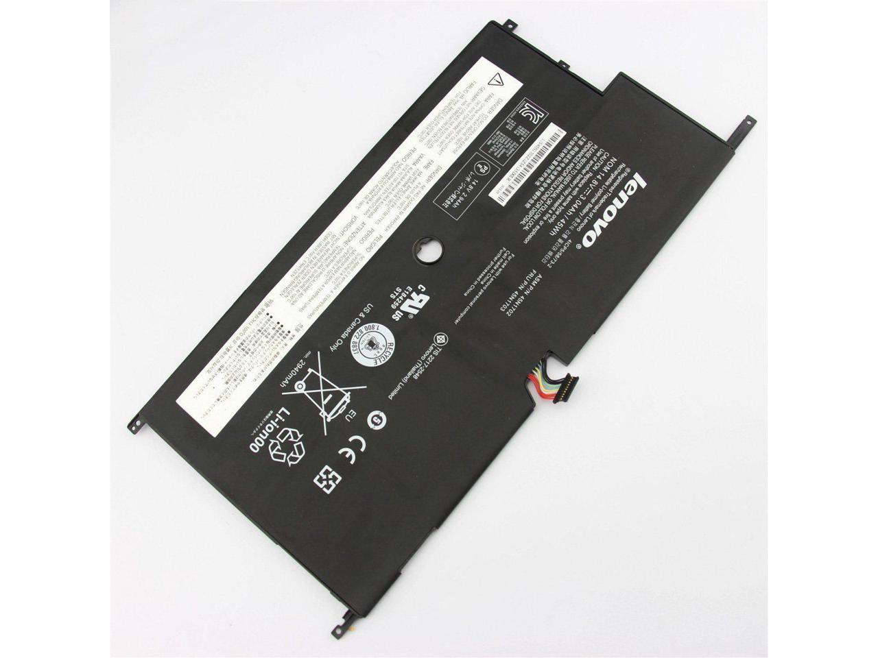 Lenovo 45N1702 45N1703 Laptop Battery for 4ICP5/58/73-2 SB10F46440 ThinkPad X1 Carbon(20A8-8005NAU) ThinkPad X1 Carbon(20BT-T0034AU) ThinkPad X1 Carbon(20A8-8S00803)