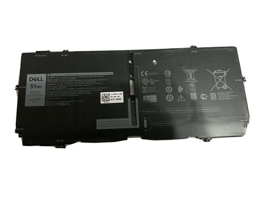 DELL 52TWH Original Laptop Battery for NN6M8	XX3T7 XPS 13 7390 2in1
