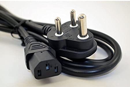 Power cable for Computer, Printer, Desktop, PC, Laptop power Supplies