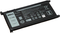 Dell WDXOR Original Laptop Battery for DELL 3CRH3 P69G001 451-BBVN T2JX4 Inspiron 15 3583 Inspiron 13 5000 Vostro 5468 Latitude 3490 Inspiron 17 5770-0357 Ins 14-5493-D1405S Vostro 15-5581