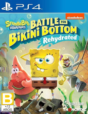 SpongeBob Squarepants Battle For Bikini Bottom Rehydrated (Intl Version) - adventure - playstation_4_ps4