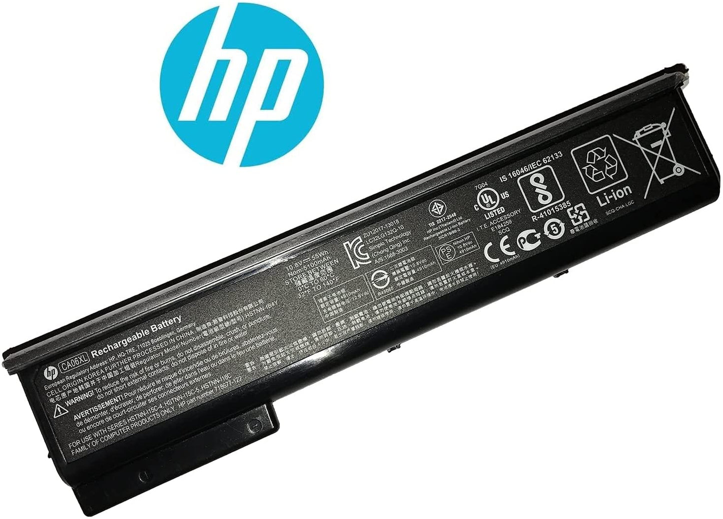 HP CA06XL Laptop Battery for HSTNN-I15C-4 718677-141 E7U21AA ProBook 655 G1 ProBook 650 G1 HSTNN-LB4X ProBook 645 G0 Series