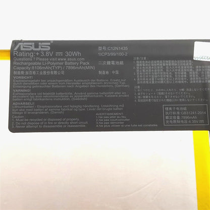 ASUS C12N1435 Laptop Battery for C12Pn9H Asus Transformer Book T100HA 0B20001530400 T100HAFU026T T100HA-C4-LB