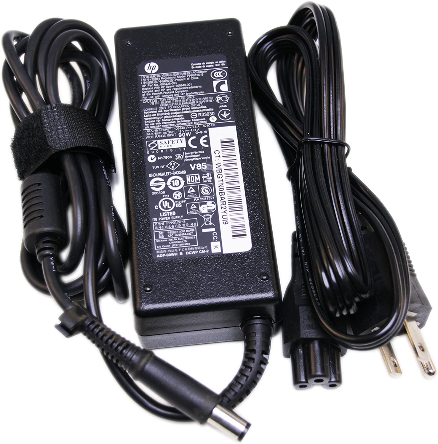 HP 19V 4.74A 90W (7.4mm*5.0mm)Original Laptop Charger For 6545b 6550b 6555b