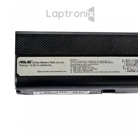 ASUS A32-K52 Laptop Battery for A42-K52 B53F B53J X52J-SX480V X42E35Jb-SL X42EI45Je-SL X42EP62JZ-SL X42EI37Jc-SL X42EP52DE-SL X52JU-SX247V X42E37Jr-SL X42EI46Jc-SL X42EV14DE-SL