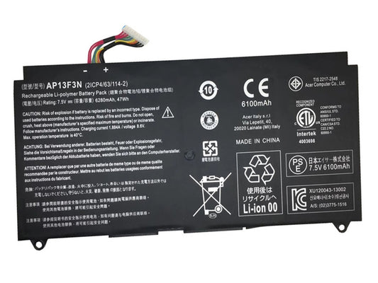 Acer AP13F3N Laptop Battery
