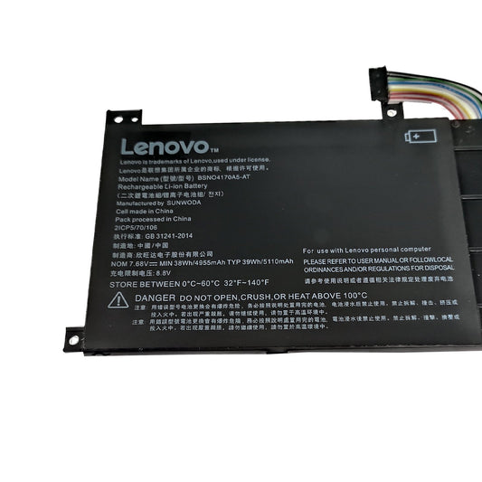 LENOVO BSNO4170A5-AT Original Laptop Battery for 2ICP5/70/106 5B10L67278 GB312412014 LH5B10L67278 BE MIIX 520-12IKB-20M30011AU IdeaPad MIIX 510 12ISK	Miix 510 PRO miix 510-12 IdeaPad MIIX 51012IKB 80XE000HMB