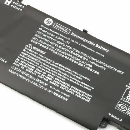 New HP Original BE06XL Battery for 918045-271 HSN-Q02C HSTNN-IB7V BE06067XL EliteBook 1040 G4(2YG57PA) 1040 G4(2YG58PA) 1040 G4(2YG59PA) 1040 G4(2YG60PA) 1040 G4(2YG61PA)1040 G4(1EM81EA)