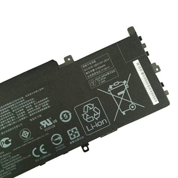 ASUS C41N1715  Laptop Battery for 0B200-02760000 4ICP4/72/75 UX331UAL-1D Zenbook UX331UN-EG080T ZenBook UX331UA-DS71 13 UX331UA UX331UAL-EG021TS