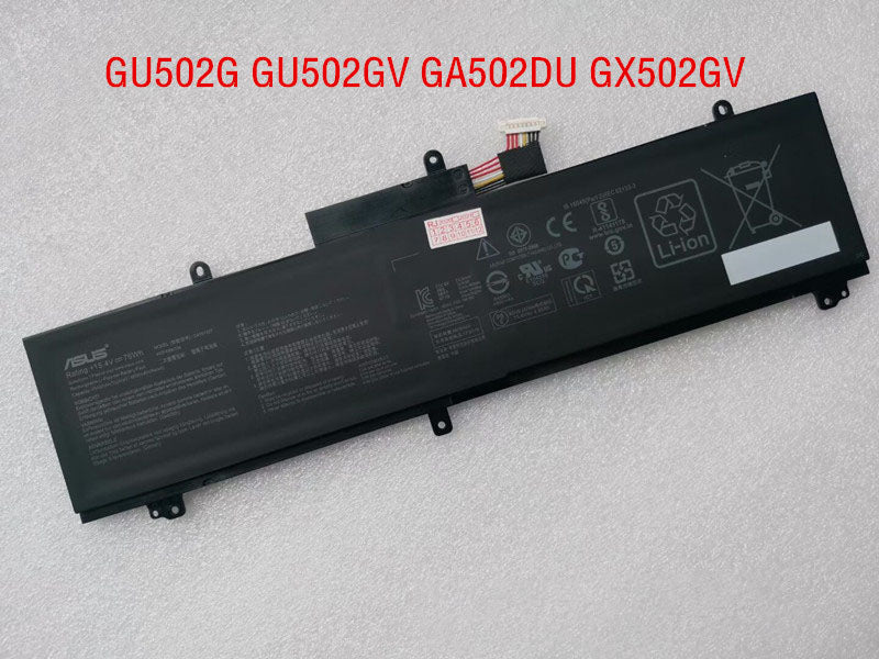 C41N1837 ASUS PRO ART STUDIOBOOK PRO 15 W500G5T-HC004T, ROG ZEPHYRUS G15 GA502IU-HN071TS REPLACEMENT LAPTOP BATTERY